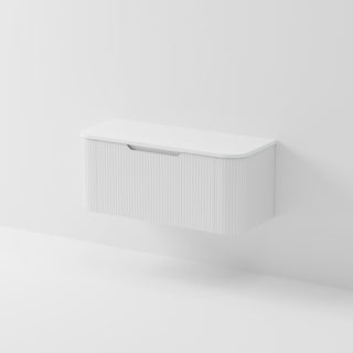 Sora 1200 Vanity | Concrete Slab Top