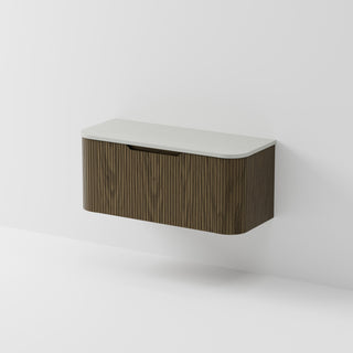 Sora 1200 Vanity | Concrete Slab Top
