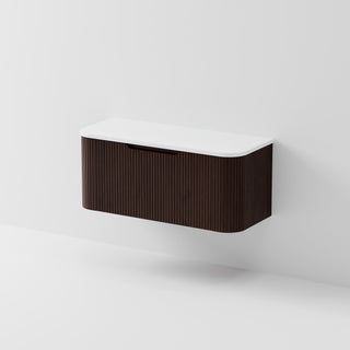 Sora 1200 Vanity | Concrete Slab Top