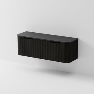 Sora 1500DB Vanity | Concrete Slab Top