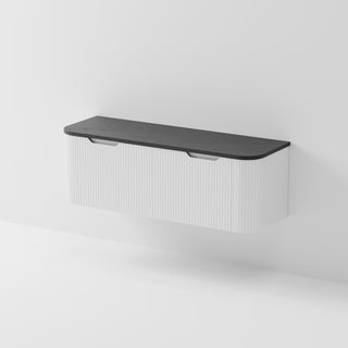 Sora 1500DB Vanity | Concrete Slab Top