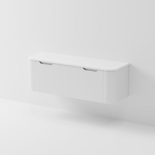 Sora 1500DB Vanity | Concrete Slab Top