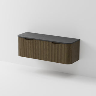 Sora 1500DB Vanity | Concrete Slab Top