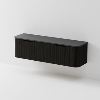 Sora 1800DB Vanity | Concrete Slab Top