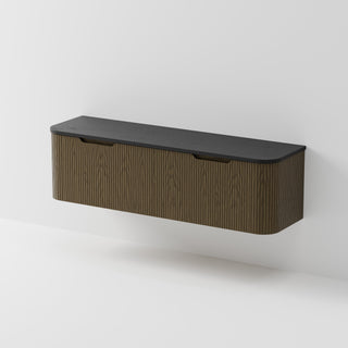 Sora 1800DB Vanity | Concrete Slab Top