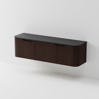 Sora 1800DB Vanity | Concrete Slab Top