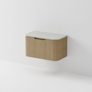 Sora 900 Vanity | Concrete Slab Top