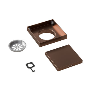 Versa Square Tiled Shower Waste & Full Undermount Kit