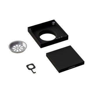 Versa Square Tiled Shower Waste & Full Undermount Kit