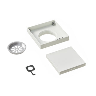 Versa Square Tiled Shower Waste & Full Undermount Kit