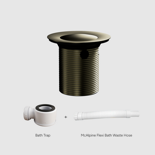 Versa Pop Up Bath Waste Kit 40mm | Overflow