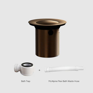 Versa Pop Up Bath Waste Kit 40mm | Overflow
