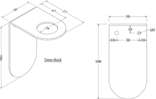 VERSA SOAP BOTTLE HOLDER - 7 COLOURS
