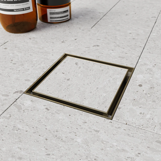 Versa Square Tiled Shower Waste & Full Undermount Kit