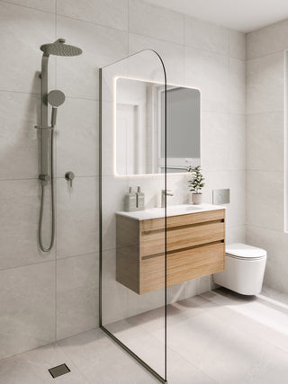 Luxe 750 Slim Wall Hung Vanity |  2 Drawer