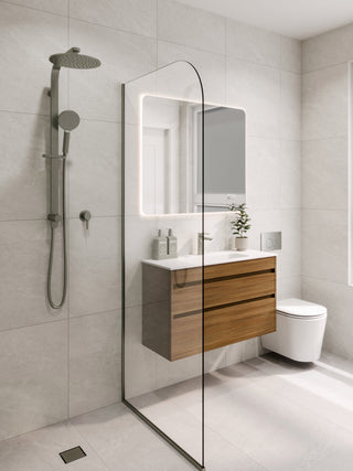 Luxe 750 Slim Wall Hung Vanity |  2 Drawer