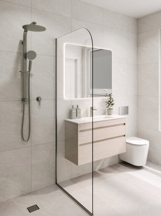 Luxe 900 Slim Wall Hung Vanity |  2 Drawer