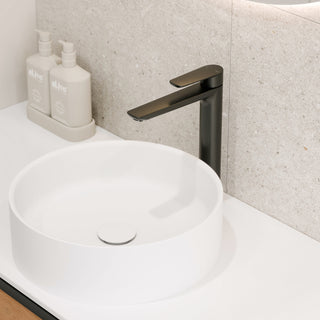 lineare-tall-basin-mixer-gunmetal