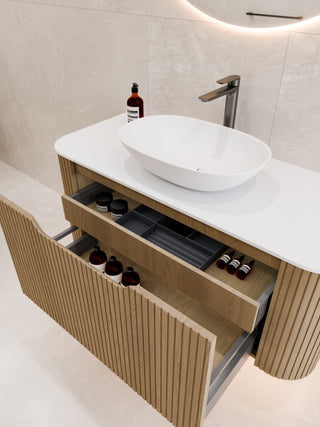 Sora 1200 Vanity | Slab Top