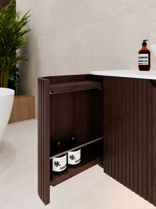 Sora 1500 Wall Hung Vanity | Double Inset Basin