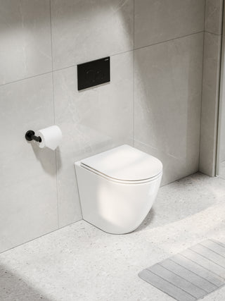 Code-Flow-Typhoon-In-the-Wall-behind-Gloss-White-Toilet-Suite- with-brushed-gunmetal-Button-tiles
