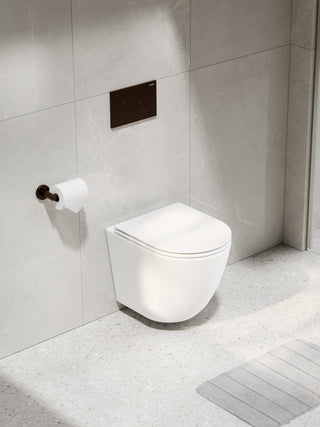 CODE-FLOW-TYPHOON-WALL-HUNG-MATTE-WHITE-TOILET-SUITE-BRUSHED-BRONZE-BUTTON