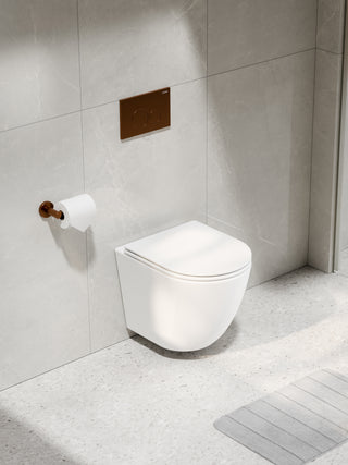 CODE-FLOW-TYPHOON-WALL-HUNG-MATTE-WHITE-TOILET-SUITE-PACKAGE-BRUSHED-COPPER-BUTTON