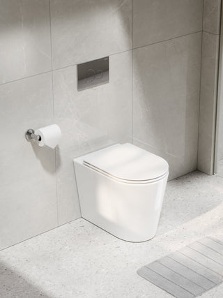 CODE PURE TYPHOON INWALL TOILET SUITE | CHROME BUTTON