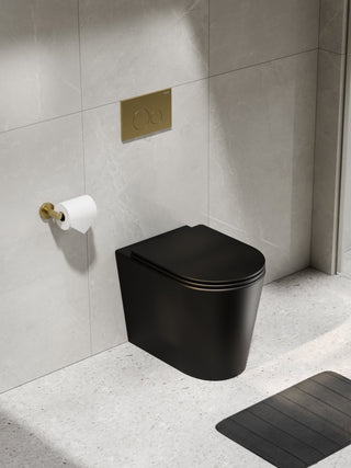 CODE PURE TYPHOON INWALL TOILET SUITE | BRUSHED BRASS BUTTON