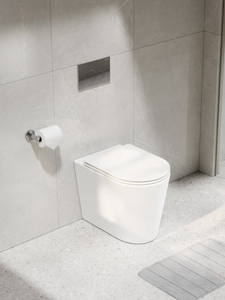 CODE PURE TYPHOON INWALL TOILET SUITE | CHROME BUTTON