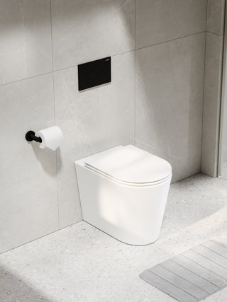 CODE PURE TYPHOON INWALL TOILET SUITE | MATTE BLACK BUTTON