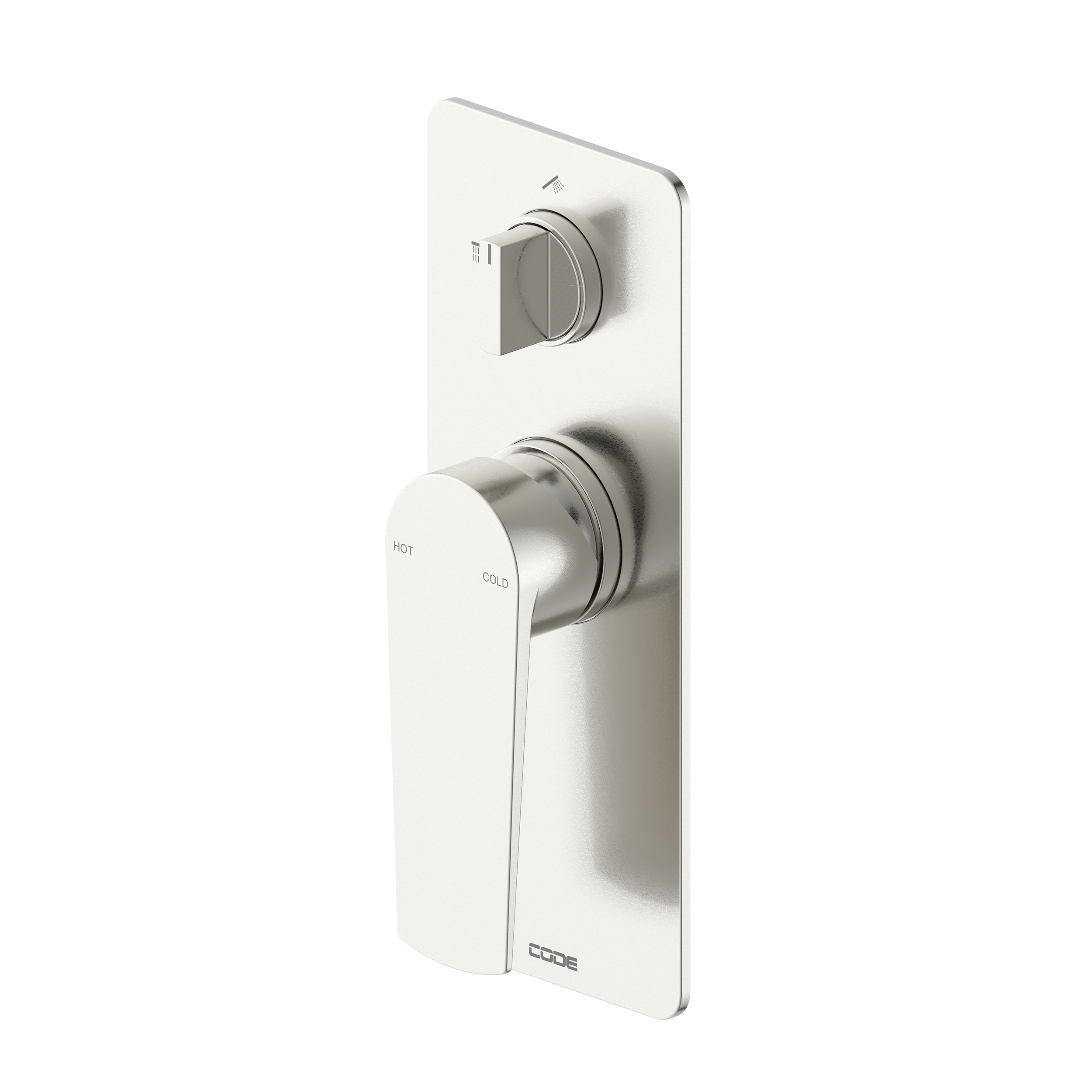 code-pure-diverter-shower-mixer-brushed-nickel