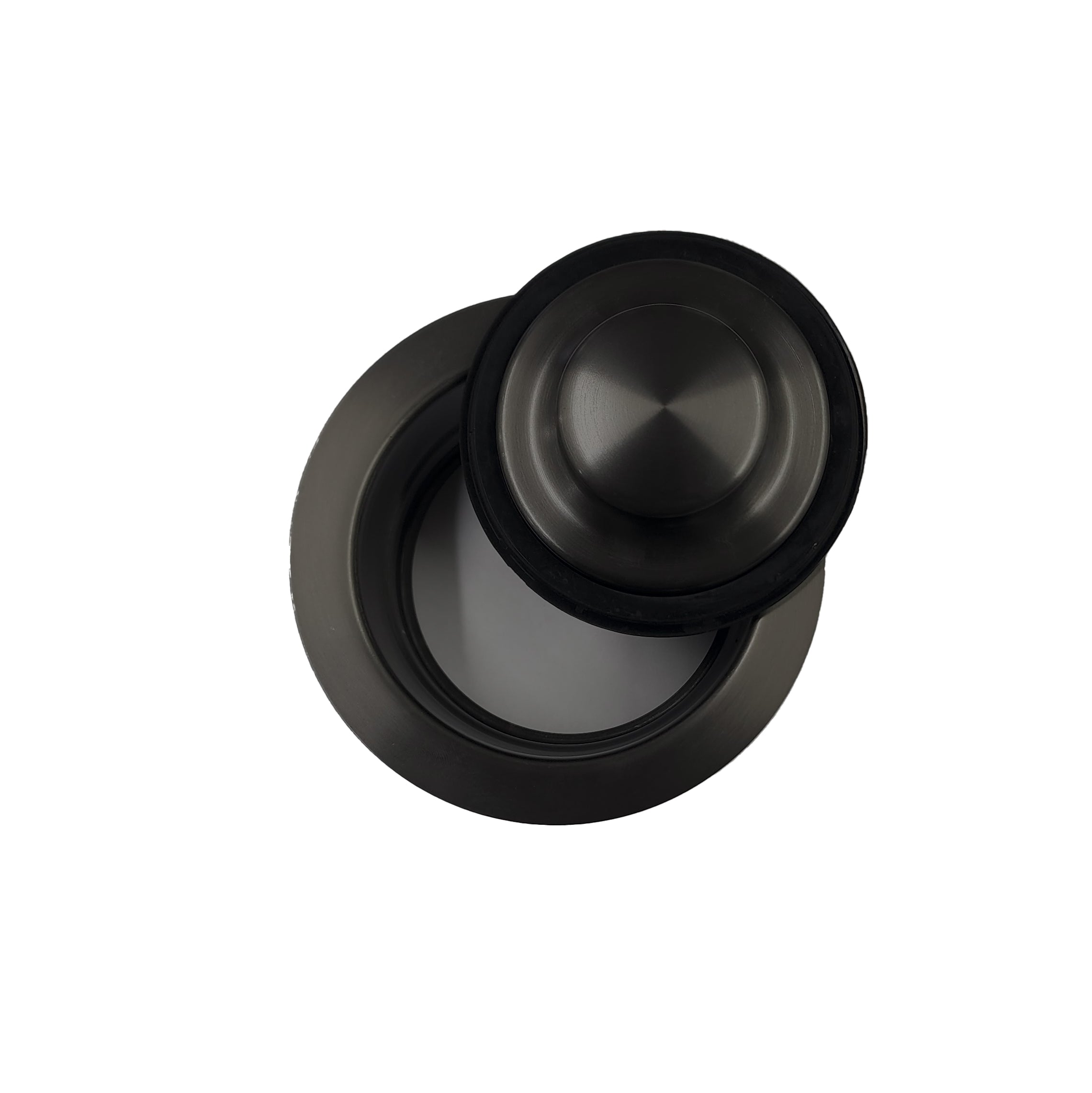 aspen-sink-flange-and-plug-set-matte-black