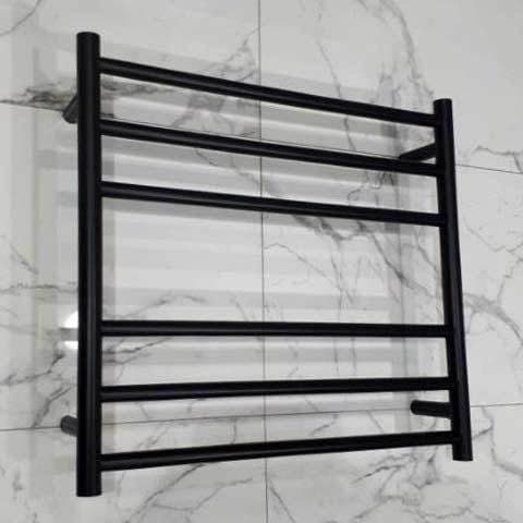 ROUND HEATED TOWEL LADDERS 600X650MM - 5 COLOURS
